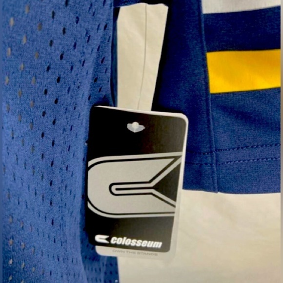 🐺 M: Michigan Wolverines Navy Field X Football Jersey Shirt, NWT Unisex 🐺 - Picture 13 of 17